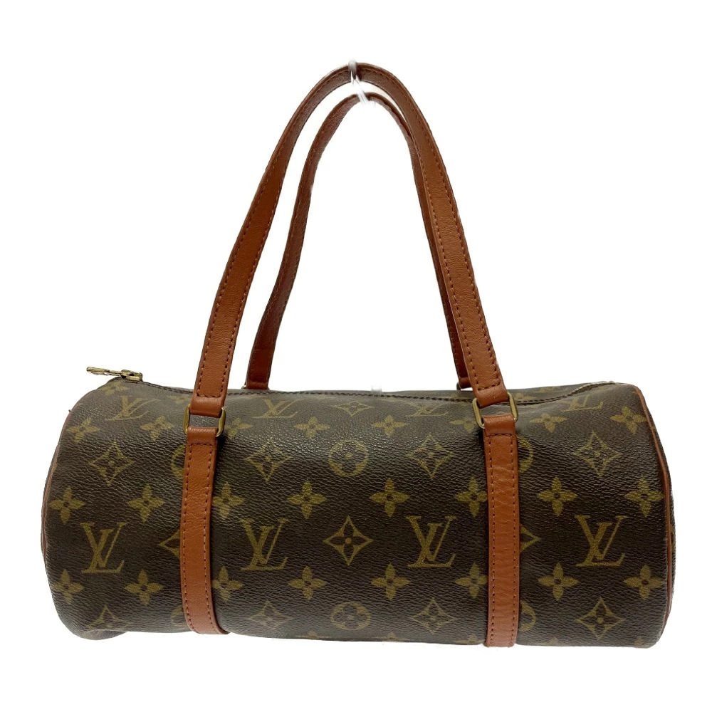 Louis Vuitton Papillon Handbag Monogram Brown